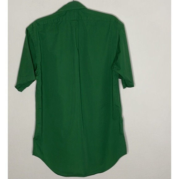 Ralph Lauren Golf Tilden Men"s Green Short Sleeve Button Up Shirt Size S - Picture 2 of 5